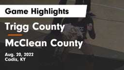 Trigg County  vs McClean County Game Highlights - Aug. 20, 2022
