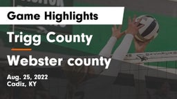 Trigg County  vs Webster county  Game Highlights - Aug. 25, 2022