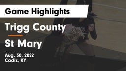Trigg County  vs St  Mary Game Highlights - Aug. 30, 2022