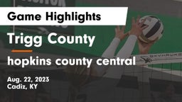 Trigg County  vs hopkins county central Game Highlights - Aug. 22, 2023
