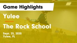 Yulee  vs The Rock School Game Highlights - Sept. 25, 2020