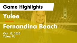 Yulee  vs Fernandina Beach Game Highlights - Oct. 13, 2020