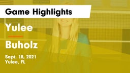 Yulee  vs Buholz Game Highlights - Sept. 18, 2021