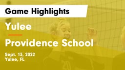 Yulee  vs Providence School Game Highlights - Sept. 13, 2022