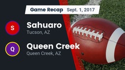 Recap: Sahuaro  vs. Queen Creek  2017