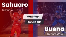 Matchup: Sahuaro  vs. Buena  2017