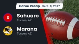 Recap: Sahuaro  vs. Marana  2017