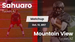 Matchup: Sahuaro  vs. Mountain View  2017