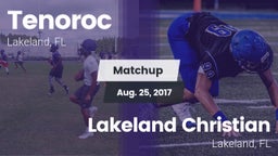 Matchup: Tenoroc  vs. Lakeland Christian  2017