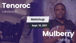 Matchup: Tenoroc  vs. Mulberry  2017