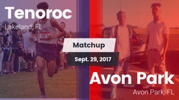 Matchup: Tenoroc  vs. Avon Park  2017