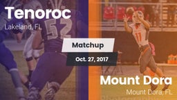 Matchup: Tenoroc  vs. Mount Dora  2017