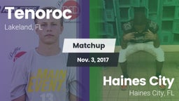 Matchup: Tenoroc  vs. Haines City  2017