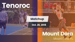 Matchup: Tenoroc  vs. Mount Dora  2018