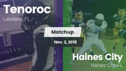 Matchup: Tenoroc  vs. Haines City  2018