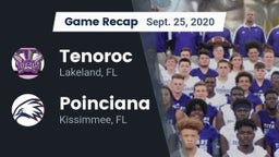 Recap: Tenoroc  vs. Poinciana  2020