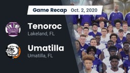 Recap: Tenoroc  vs. Umatilla  2020