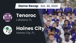 Recap: Tenoroc  vs. Haines City  2020