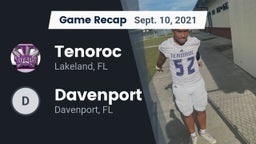 Recap: Tenoroc  vs. Davenport  2021