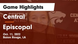 Central  vs Episcopal  Game Highlights - Oct. 11, 2022