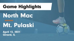 North Mac  vs Mt. Pulaski Game Highlights - April 13, 2021