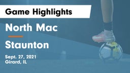 North Mac  vs Staunton Game Highlights - Sept. 27, 2021