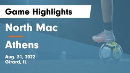 North Mac  vs Athens  Game Highlights - Aug. 31, 2022
