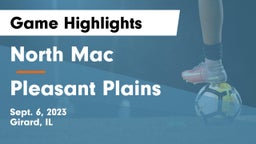 North Mac  vs Pleasant Plains  Game Highlights - Sept. 6, 2023