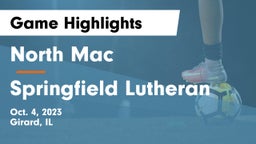 North Mac  vs Springfield Lutheran Game Highlights - Oct. 4, 2023