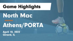 North Mac  vs Athens/PORTA Game Highlights - April 18, 2022