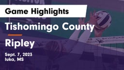 Tishomingo County  vs Ripley  Game Highlights - Sept. 7, 2023