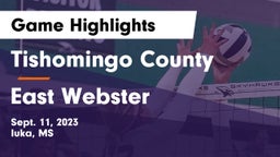 Tishomingo County  vs East Webster  Game Highlights - Sept. 11, 2023