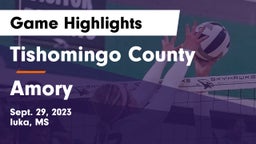 Tishomingo County  vs Amory  Game Highlights - Sept. 29, 2023