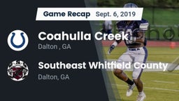Recap: Coahulla Creek  vs. Southeast Whitfield County 2019
