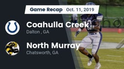 Recap: Coahulla Creek  vs. North Murray  2019