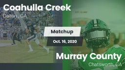 Matchup: Coahulla Creek High vs. Murray County  2020