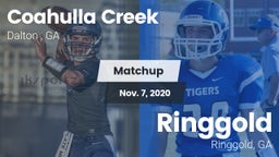 Matchup: Coahulla Creek High vs. Ringgold  2020