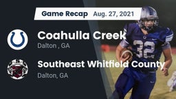 Recap: Coahulla Creek  vs. Southeast Whitfield County 2021