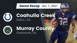Recap: Coahulla Creek  vs. Murray County  2021