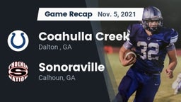 Recap: Coahulla Creek  vs. Sonoraville  2021