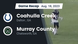 Recap: Coahulla Creek  vs. Murray County  2023