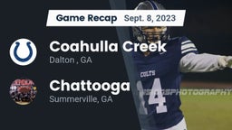 Recap: Coahulla Creek  vs. Chattooga  2023