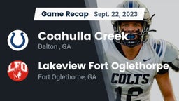 Recap: Coahulla Creek  vs. Lakeview Fort Oglethorpe  2023