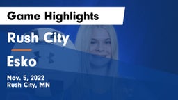 Rush City  vs Esko  Game Highlights - Nov. 5, 2022