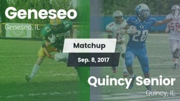Matchup: Geneseo  vs. Quincy Senior  2017