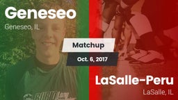 Matchup: Geneseo  vs. LaSalle-Peru  2017