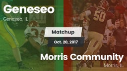 Matchup: Geneseo  vs. Morris Community  2017