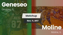 Matchup: Geneseo  vs. Moline  2017