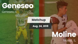 Matchup: Geneseo  vs. Moline  2018