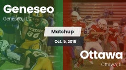 Matchup: Geneseo  vs. Ottawa  2018